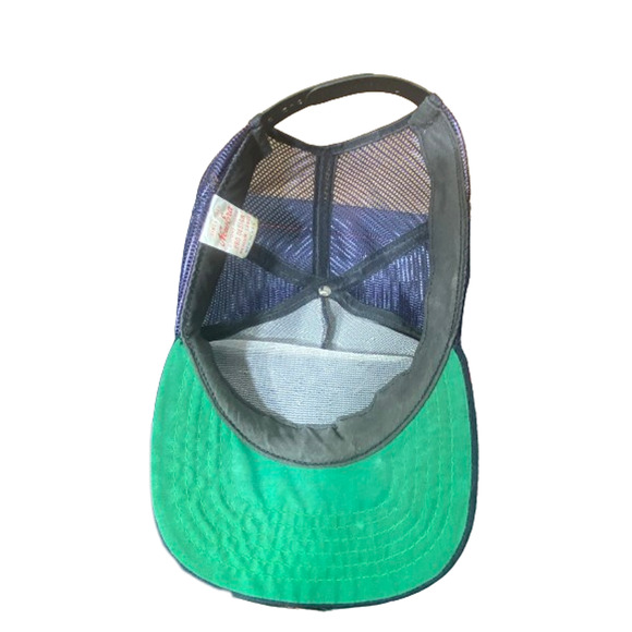Vintage New Era Trucker Hat Supertane Adjustable Mesh Made in USA - Picture 7 of 8